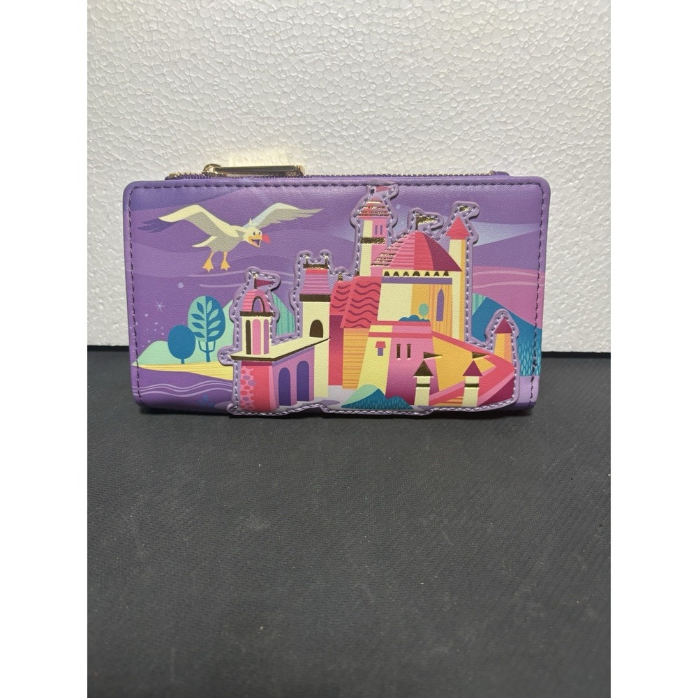 Loungefly Disney Ariel Little Mermaid Princess Castle Series Wallet - Picture 2 of 6